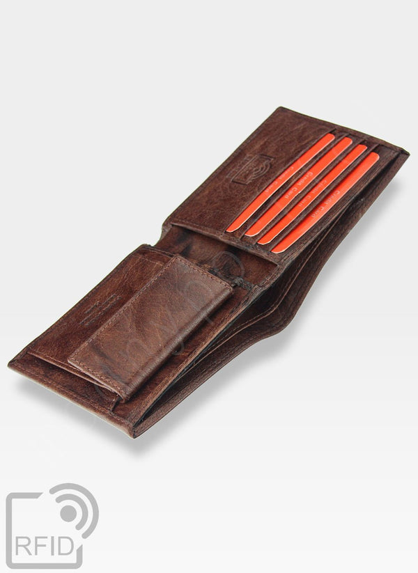 Vīriešu ādas maks Pierre Cardin 8824 ar RFID aizsardzību S705