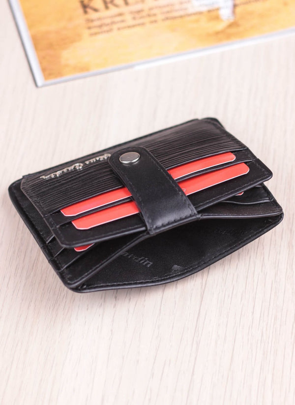 Vīriešu ādas maks Pierre Cardin Tilak10 P02 Black S702