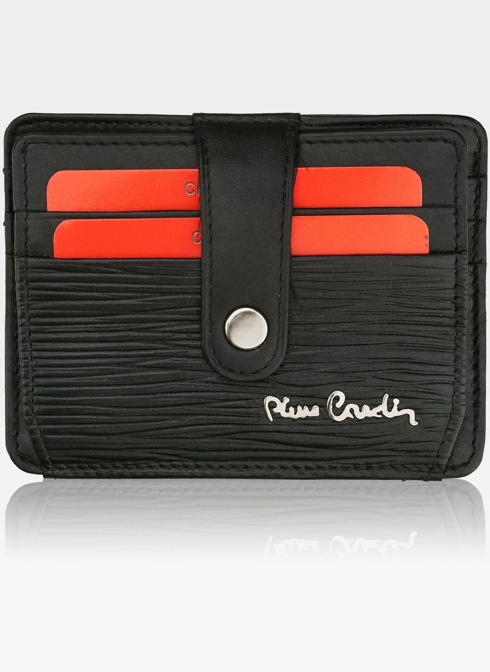 Vīriešu ādas maks Pierre Cardin Tilak10 P02 Black S702