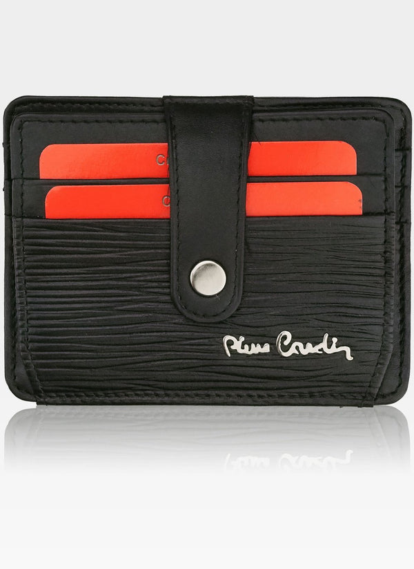 Vīriešu ādas maks Pierre Cardin Tilak10 P02 Black S702
