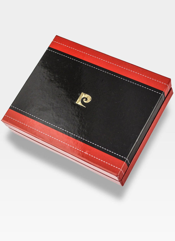 Vīriešu ādas maks Pierre Cardin Tilak39 1813 melns S701
