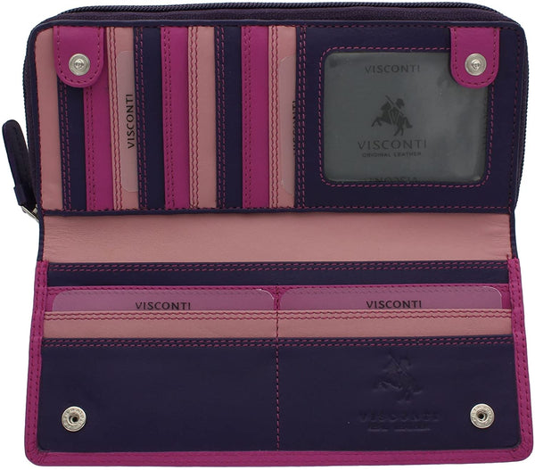 Sieviešu maks Visconti RB55 Berry Multi D28