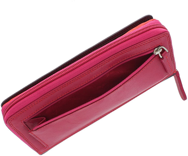 Sieviešu maks Visconti RB55 Plum Multi D27