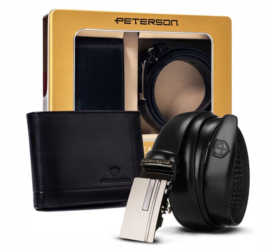 Vīriešu maka un jostas komplekts Peterson D21