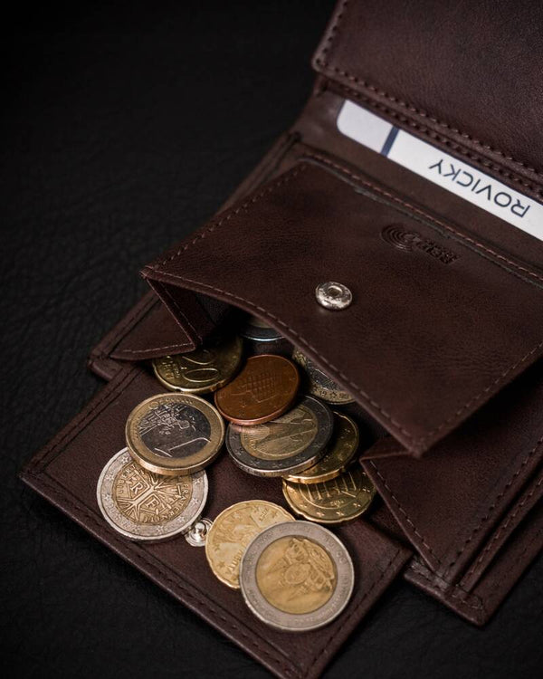 Vīriešu maka un jostas komplekts Rovicky D17