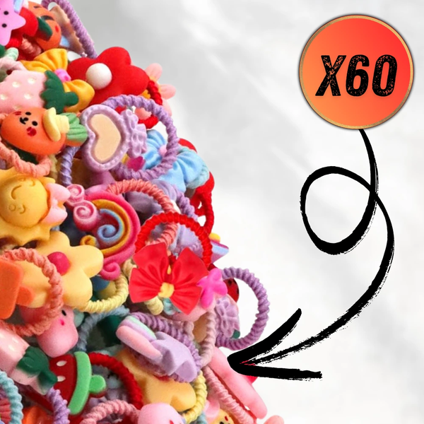 Matu gumijas komplekts 60 gab. L2 P278