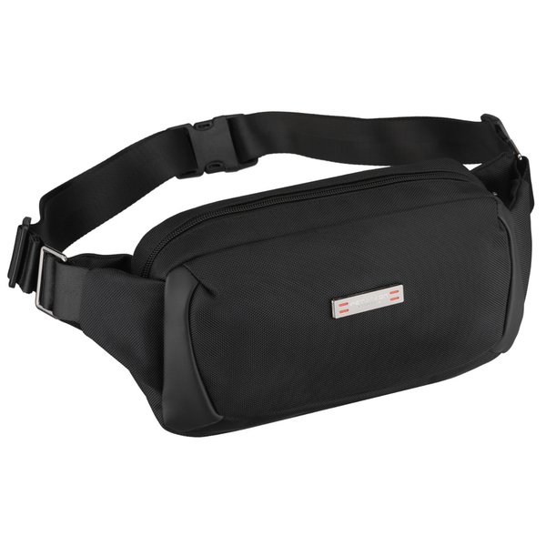 Peterson vīriešu neliela jostas un pleca soma (crossbody), melna D90