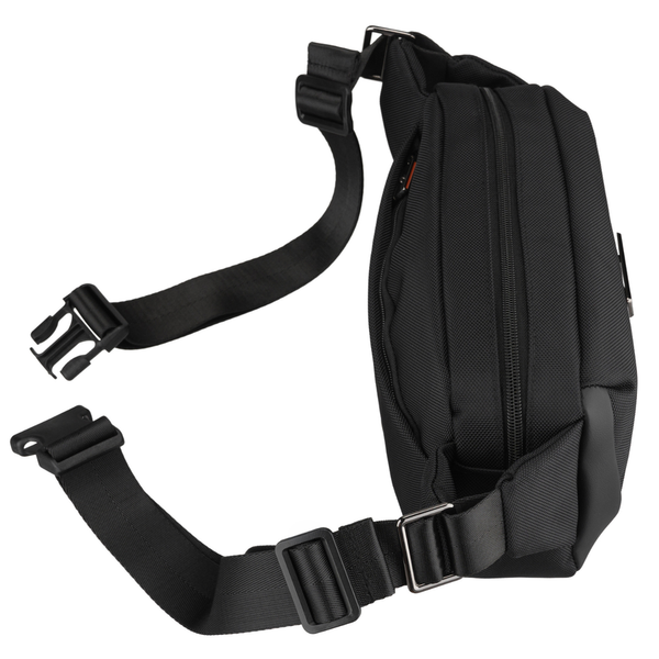Peterson vīriešu neliela jostas un pleca soma (crossbody), melna D90