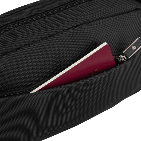 Peterson vīriešu neliela jostas un pleca soma (crossbody), melna D90