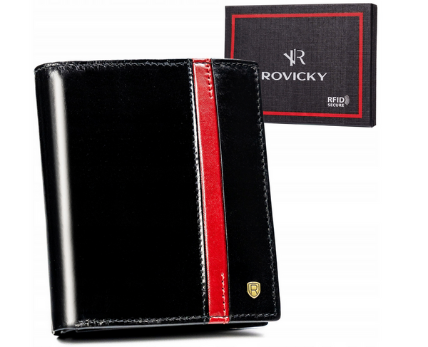 Vīriešu ādas maks Rovicky RV155 N273