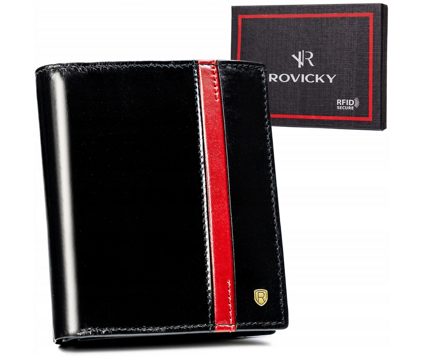 Vīriešu ādas maks Rovicky RV155 N273