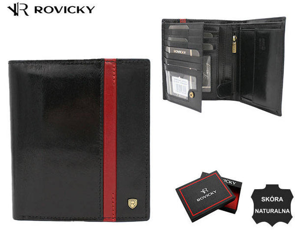 Vīriešu ādas maks Rovicky RV155 N273