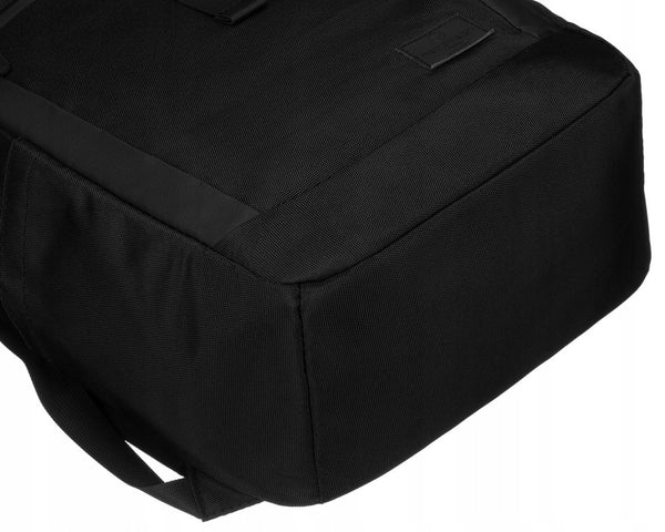 Melna sporta Peterson roll-top mugursoma ar regulējamām lencēm K17