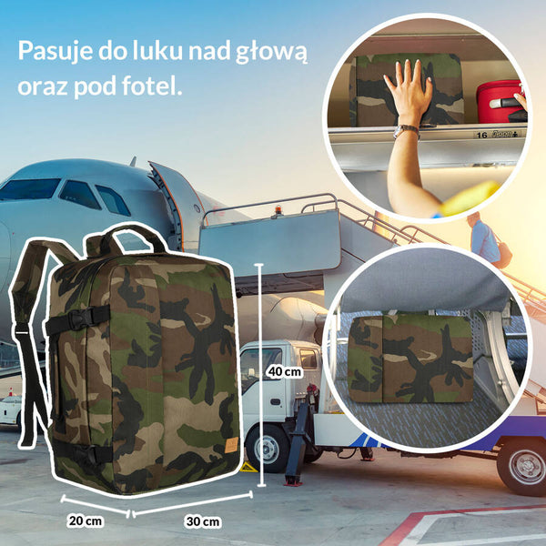 Liela poliestera ceļojumu mugursoma „Rovicky“ K1