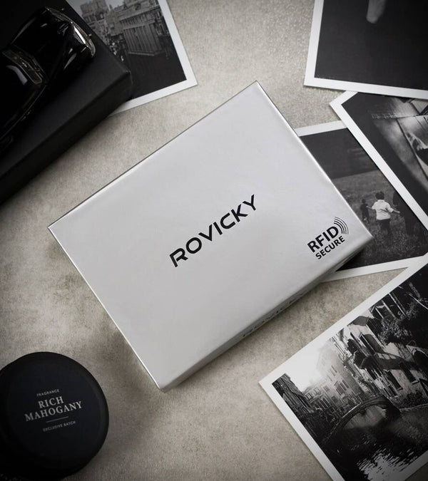 Vīriešu ādas maks Rovicky RV168 N274