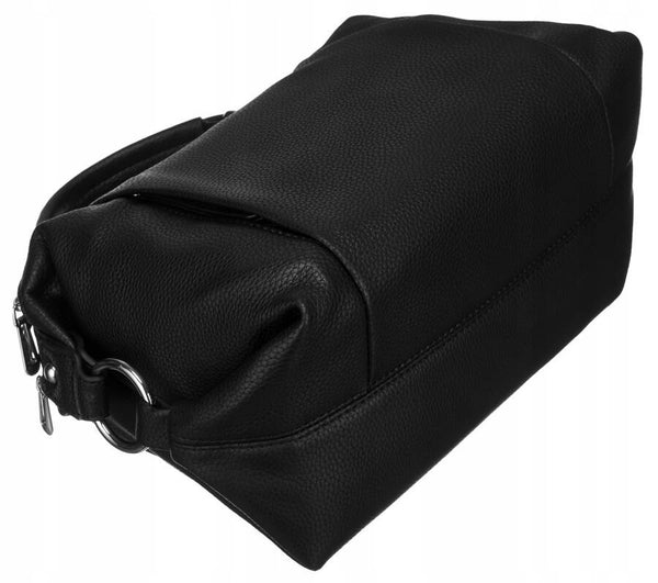 Sieviešu rokassoma Flora&amp;Co B12, melna R521