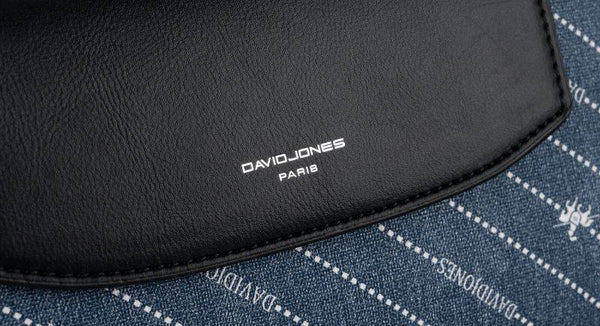 Sieviešu maza „David Jones” plecu somiņa, džinsa audums, zila D5