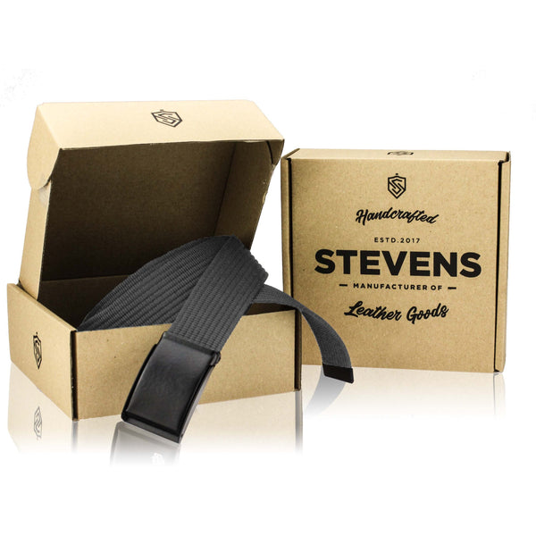 Vīriešu auduma josta Stevens P11B0, pelēka D57