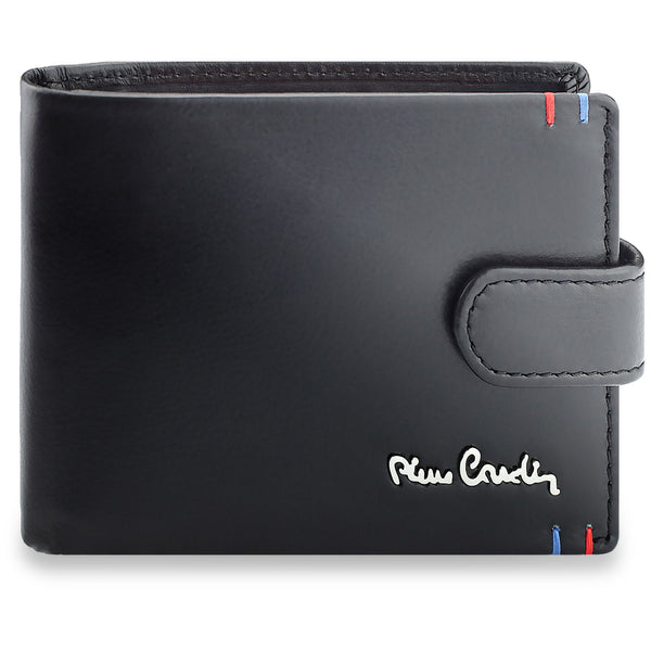 Vīriešu ādas maks Pierre Cardin, ar RFID aizsardzību A423606 