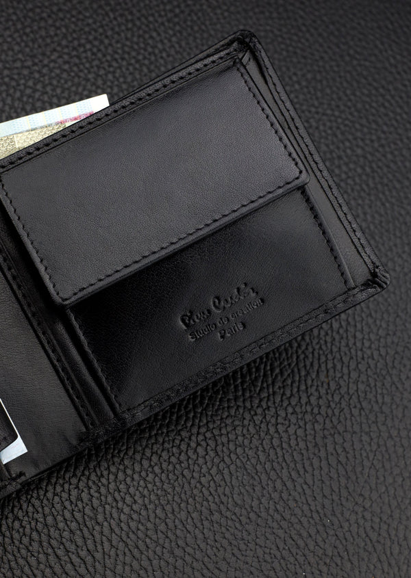 Vīriešu maks Pierre Cardin, ādas, ar RFID aizsardzību 423606 