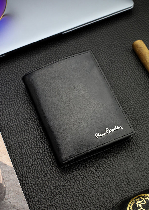 Vīriešu maks Pierre Cardin, īsta āda, RFID aizsardzība 623206 