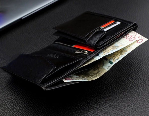 Vīriešu maks Pierre Cardin, īsta āda, RFID aizsardzība 623206 