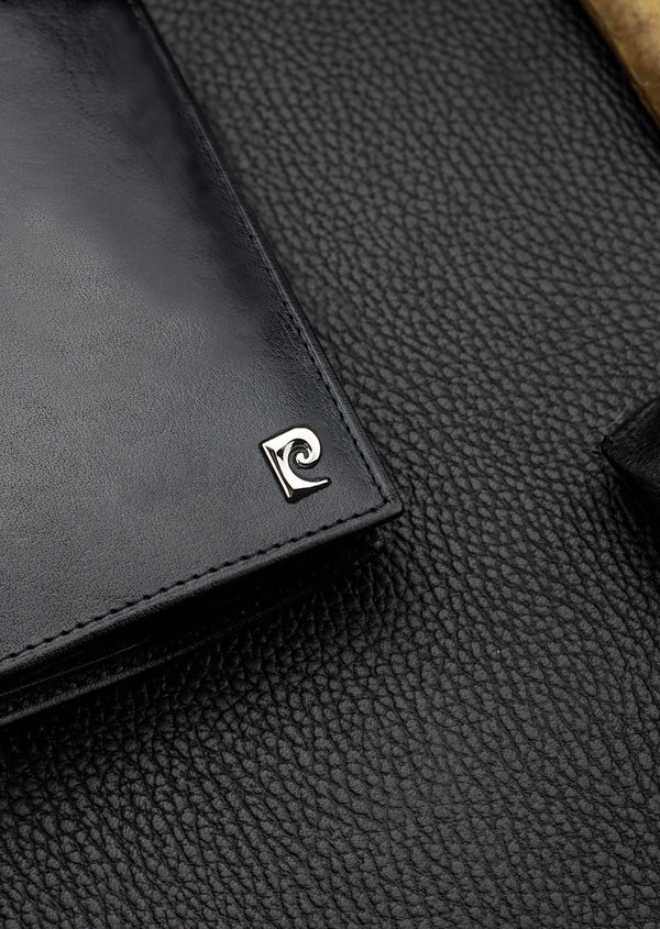 Vīriešu maks Pierre Cardin, īsta āda, RFID aizsardzība YS603 