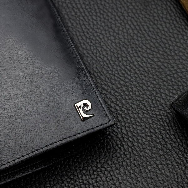 Vīriešu maks Pierre Cardin, īsta āda, RFID aizsardzība YS603 