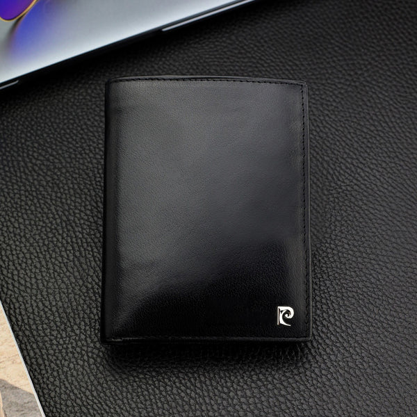 Vīriešu maks Pierre Cardin, īsta āda, RFID aizsardzība YS603 