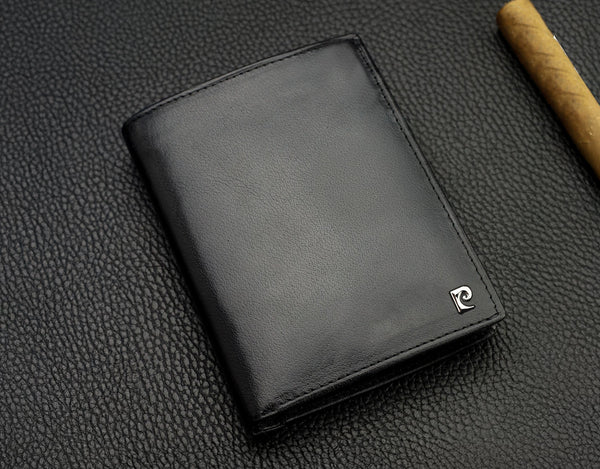 Vīriešu maks Pierre Cardin, īsta āda, RFID aizsardzība YS603 