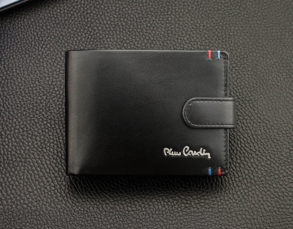 Vīriešu ādas maks Pierre Cardin ar RFID aizsardzību A323606