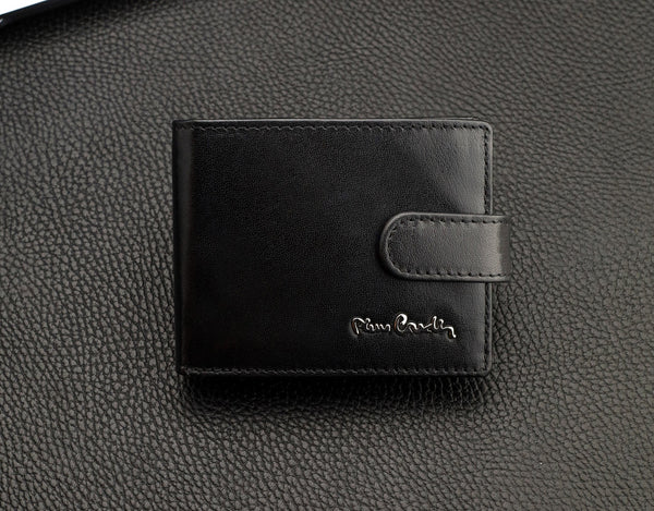 Vīriešu ādas maks Pierre Cardin ar RFID aizsardzību A323206 