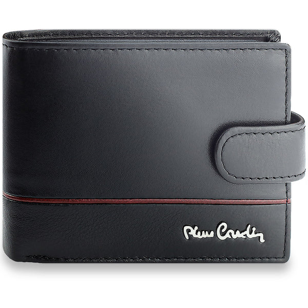 Vīriešu ādas maks Pierre Cardin, ar RFID aizsardzību A323506 
