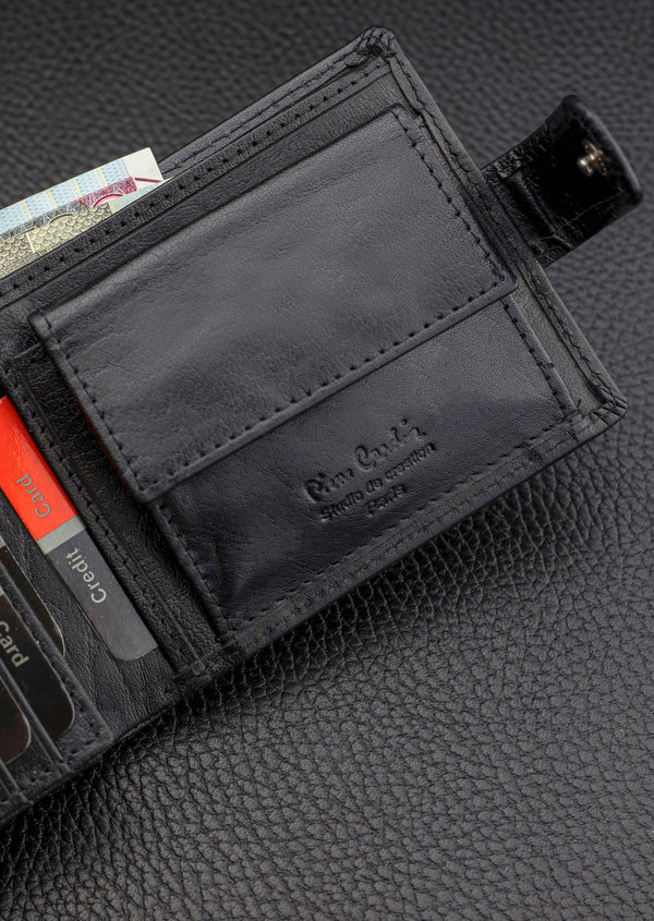 Vīriešu ādas maks Pierre Cardin ar RFID aizsardzību A5288506 