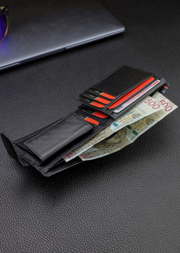 Vīriešu maks Pierre Cardin, ar RFID aizsardzību, ādas A5288606 