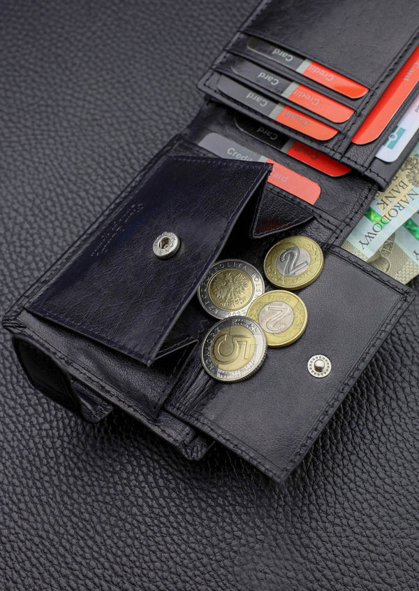 Vīriešu maks Pierre Cardin, ar RFID aizsardzību, ādas A5288606 