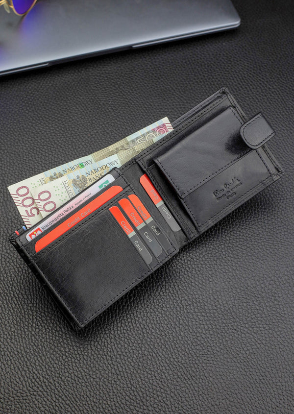 Vīriešu maks Pierre Cardin, ar RFID aizsardzību, ādas A5288606 