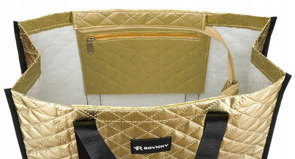 Sieviešu stepēta iepirkumu soma „Rovicky“ RM14