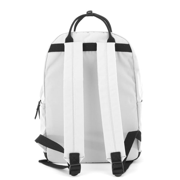 "Himawari" unisex mugursoma klēpjdatoram A4 darbam un skolai, gaiši pelēka, poliestera RT50