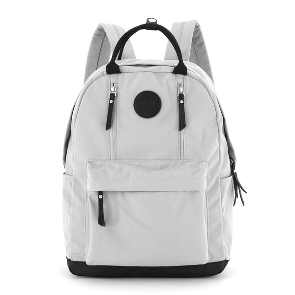 "Himawari" unisex mugursoma klēpjdatoram A4 darbam un skolai, gaiši pelēka, poliestera RT50