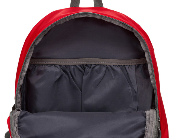Ietilpīga poliestera tūrisma mugursoma „Peterson Outdoors“ ar ventilācijas sistēmu, sarkana K12