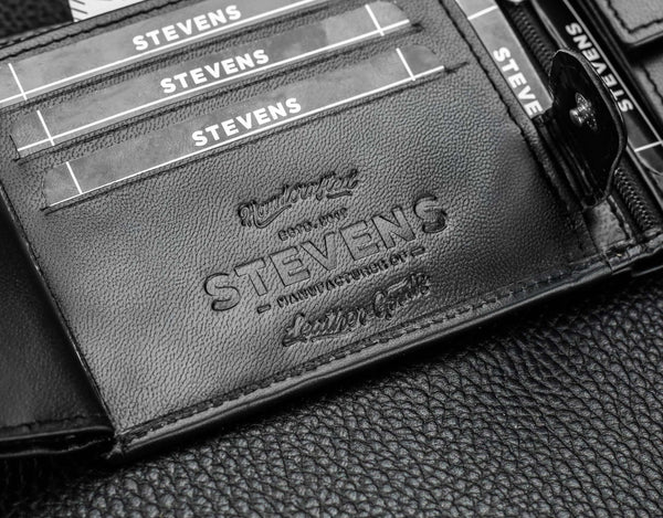 Vīriešu ādas maks Stevens DP04 S703 