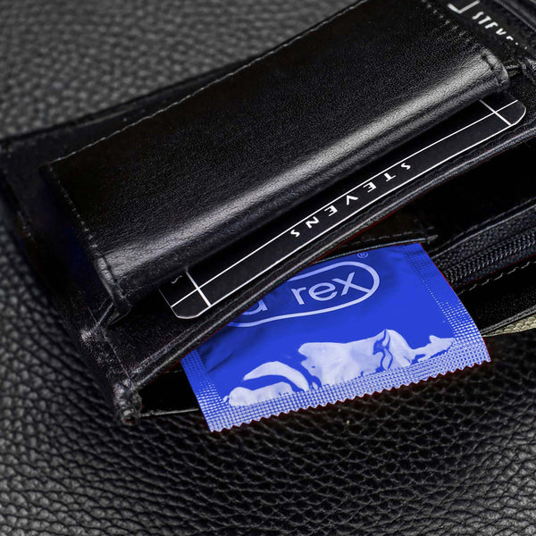 Vīriešu ādas maks Stevens PREMIUM, melns, ar RFID aizsardzību 02-8888-R