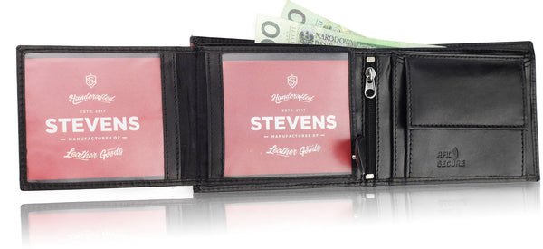 Vīriešu ādas maks Stevens S191
