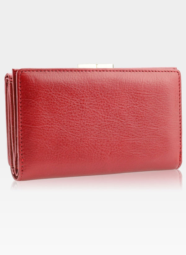 Sieviešu ādas maks STEVENS ar RFID aizsardzību D1875