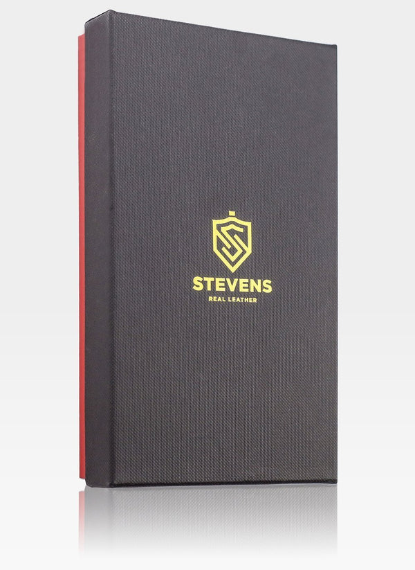 Sieviešu ādas maks STEVENS ar rāvējslēdzēju un RFID aizsardzību D1873