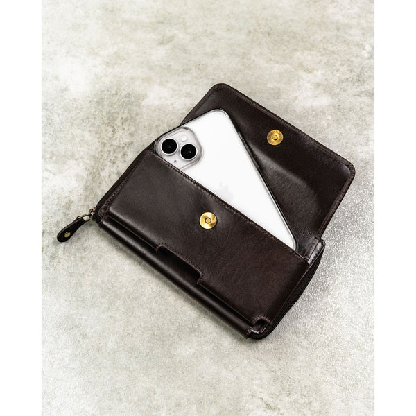 Īstas ādas vīriešu maks Rovicky, brūns