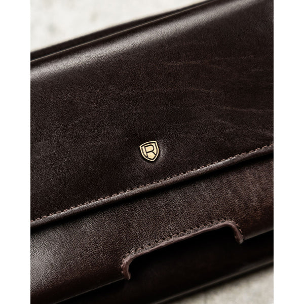 Īstas ādas vīriešu maks Rovicky, brūns