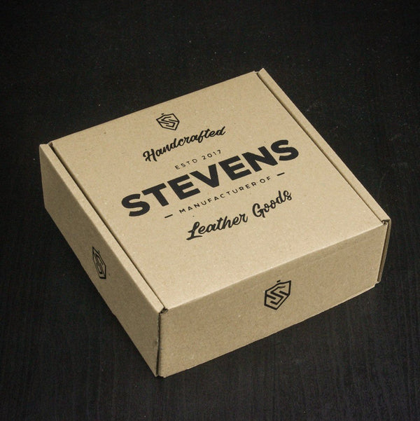 Vīriešu ādas josta Stevens, melna D27