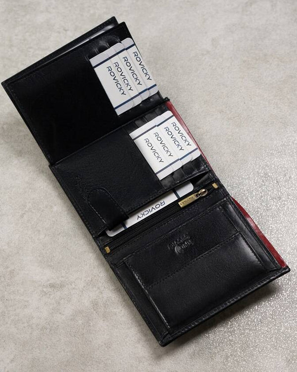 Vīriešu ādas maks Rovicky RV104 N272